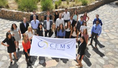 Escuela de Negocios da la bienvenida a nuevos estudiantes CEMS 2016