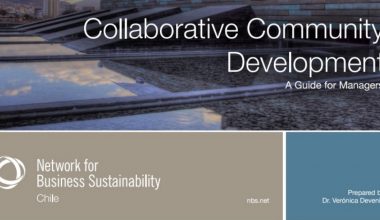 Centro de Sostenibilidad Empresarial lanza guía sobre Desarrollo Comunitario Colaborativo