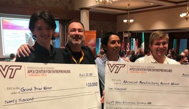 Alumnos de Ingeniería ganan concurso internacional de emprendimiento universitario de Virginia Tech
