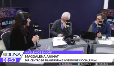 Magdalena Aninat y la filantropía en Chile: “Tiene que trabajar en legitimarse”