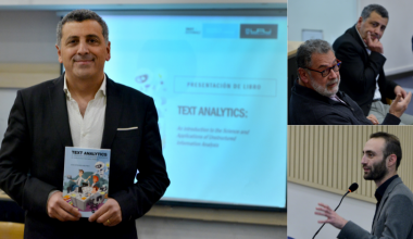 Académico UAI lanza el libro: “Text Analytics”, con conversatorio liderado por especialistas en Data Science