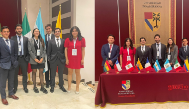 Equipo UAI participa en XV Competencia Internacional de Arbitraje realizada en México