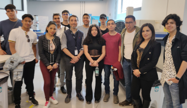 Comitiva de Antofagasta visita laboratorios de la carrera de Ingeniería Civil en Energía UAI