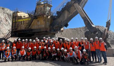 Estudiantes de ingeniería UAI visitan grandes mineras del norte de Chile