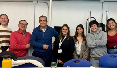 Investigador internacional visita el campus Viña del Mar y participa de iniciativas con docentes y estudiantes
