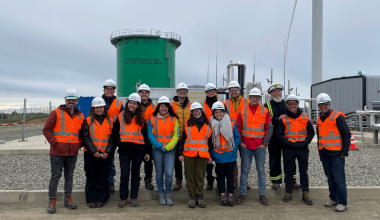 Estudiantes de Ingeniería y Ciencias UAI visitan plantas de combustible sintético en Magallanes