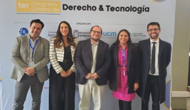 Facultad de Derecho participó en el Primer Congreso Chileno de Derecho y Tecnología